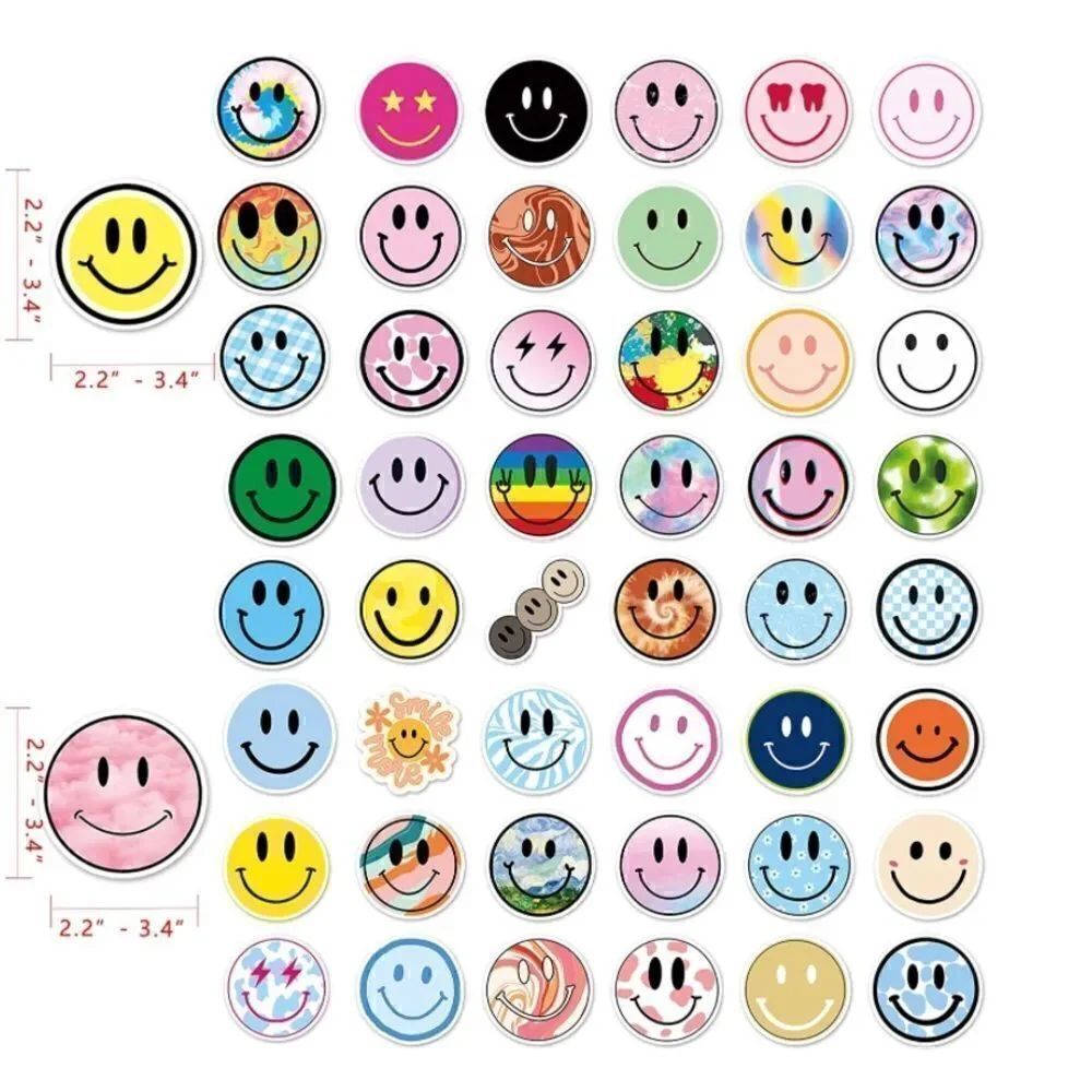 50pc Vinyl Sticker Set  - Picture 2 of 3